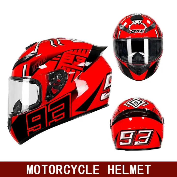 Casco de motocicleta y scooter de seguridad, condensador modular, motor, cara completa, integral - 1