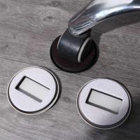 Almohadilla para cubierta de pata de silla, Protector de pie para muebles, alfombrilla para pies con rodillo, almohadilla de fijación de rueda, tapón de rueda para silla, taza con ruedas para muebles - details 16