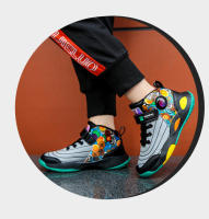 Zapatillas de Baloncesto de Cuero Impermeable para Niños Zapatillas de Tenis de Moda para Correr al Aire Libre Zapatillas Deportivas Escolares Antideslizantes - details 16