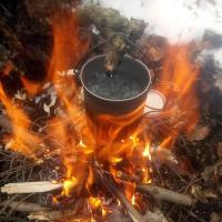 Lixada - maceta colgante portátil de titanio ultraligera, 900 ml/1600 ml, con asa plegable con tapa, utilizada para acampar al aire libre, hacer senderismo, - details 23