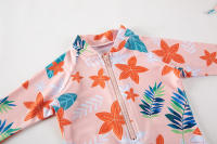 Conjunto de Natación de Moda para Niñas Pequeñas 2025 Traje de Baño de Surf con Gorra - details 4