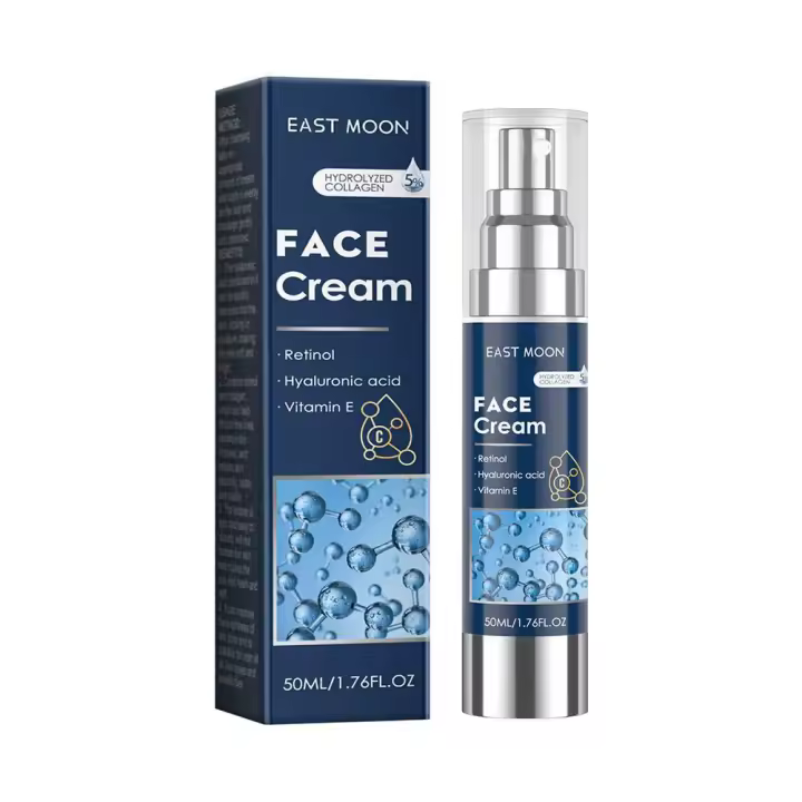 Crema Facial Hidratante Revitalizante para Hombres de 50ml 6 en 1 con Colágeno Anti-Envejecimiento y Arrugas - 1