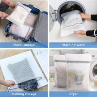 Bolsas de Lavandería de Malla Fina Paquete de 3 Ideal para Ropa Interior Delicada - details 0