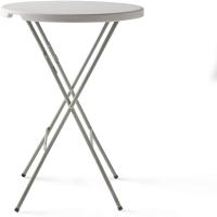 Mesa Plegable Portátil Multifuncional, 84x84x74cm, Cuadrada, Blanco - details 13