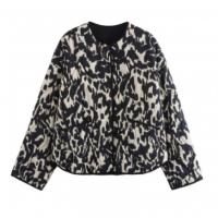 Chaqueta de plumón plegable portátil para mujer，Con sombrero impermeable abrigo grande，Cierre de cremallera - details 2