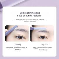 Cuchillo de Recorte de Cejas 2 en 1 Herramienta de Afeitado de Belleza Portátil para Principiantes - details 8