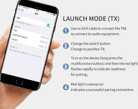 Receptor de Audio con Bluetooth 5,3, transmisor de música estéreo, llamada manos libres, conector AUX de 3,5 MM, adaptador inalámbrico USB Dongle para TV, PC, Kit de coche - details 14