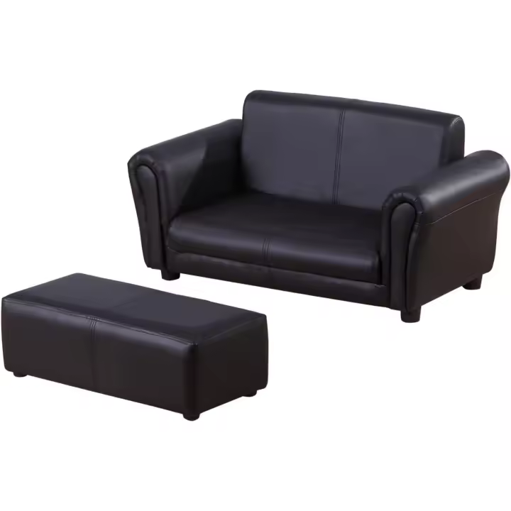 sillón Niños Soft Sofá (modell2, color rosa)…, color rosa - 1