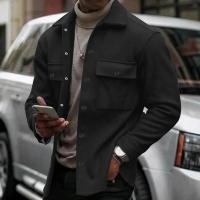 Nueva chaqueta cargo americana informal retro con botones para otoño e invierno chaqueta con solapa athleisure - details 3
