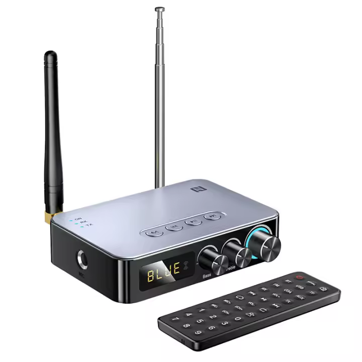 Transmisor receptor de Audio M9/M9Pro con Bluetooth 5,1, adaptador inalámbrico de música HIFI con pantalla LED para TV, PC, amplificador de altavoz de coche - 1