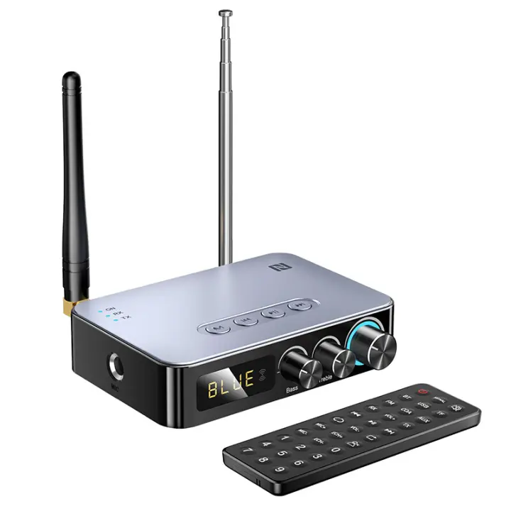Transmisor receptor de Audio M9/M9Pro con Bluetooth 5,1, adaptador inalámbrico de música HIFI con pantalla LED para TV, PC, amplificador de altavoz de coche - 1