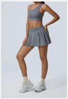 Conjunto de Yoga Transpirable de 2 Piezas Traje Deportivo para Mujeres Top de Crop de Yoga - details 6