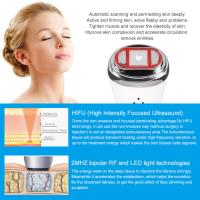 Máquina ultrasónica para rejuvenecimiento de la piel, masajeador Facial, estiramiento Facial, antiarrugas, dispositivo de belleza, Min HIFU - details 5