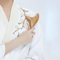 Herramientas de Gua Sha de Madera Drainaje Límpico Profesional para Espalda, Piernas, Cara - details 1