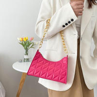 Bolso de hombro Hobo para mujer, bolso de cadena, a cuadros, de moda, avanzado, nueva tendencia - details 39
