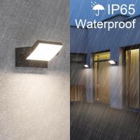 Lámpara LED de Pared de 24W para Exterior Interior IP65, Luz de Pared Ajustable, Moderno Apliques de Pared Aluminio para Entrada Jardines Pasillo Sala, Blanco Cálido 2700K-3000K, Bronce - details 81