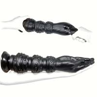 Leten Dildo Suave Realista Grande para Adultos Doble Penetración Anal-Vaginal - details 1