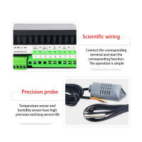 Controlador de incubadora de huevos multifunción, termostato completamente automático, sistema de Control de calefacción giratoria, Sensor de sonda, HT-10 - details 10