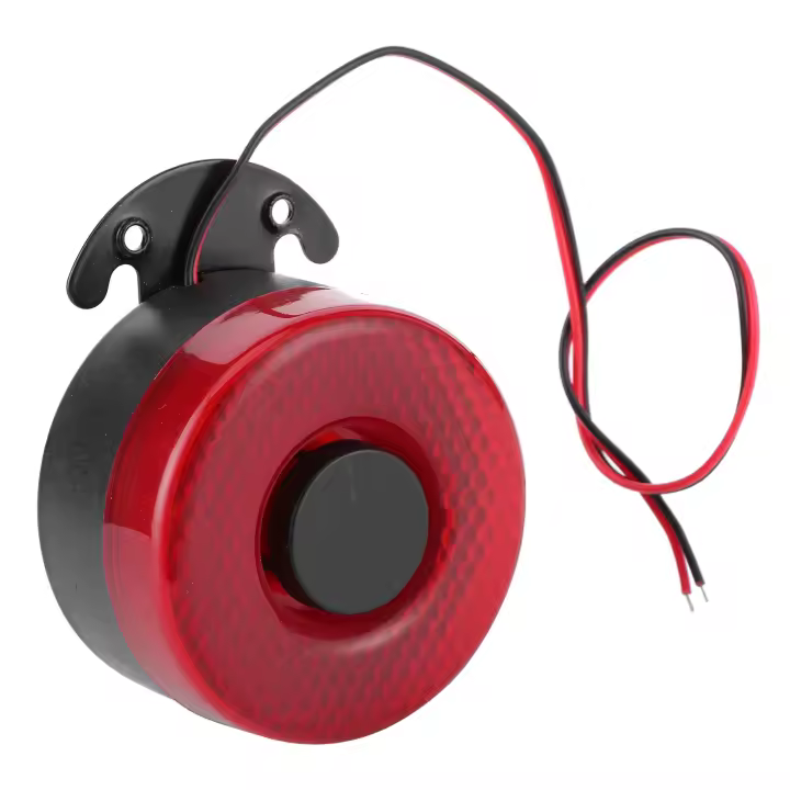 Bocina de marcha atrás para vehículo, advertencia automática, alarma de coche, altavoz, zumbador, luz de sonido - 1