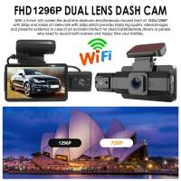 Dash Cam de 3 Canales con WiFi Grabadora de Video de Coche con 2 Lentes - details 0