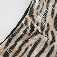 BUNO-pantalones cortos con estampado de leopardo y lentejuelas para mujer, ropa para discoteca, disfraz ajustado de cintura baja Y2K, mini pantalones cortos, trajes de fiesta para mujer de verano - details 14