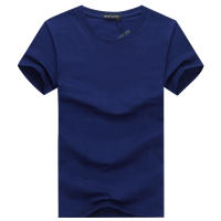 4 Uds. Camisetas de algodón de color sólido con diseño creativo Simple, camiseta de manga corta de estilo recién llegado para hombre de talla grande - details 2