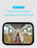 Espejo de seguridad para asiento trasero de Bebé y Niño, accesorio ajustable con gran angular, rotación de 360 grados - details 11