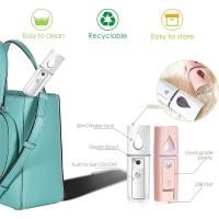 Mini vaporizador Facial piezas, pulverizador de niebla recargable por USB, tanque de agua Visual, hidratante e hidratante, 1 unidad - details 3