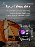 Reloj inteligente Deportivo De Alta Calidad,Pantalla AMOLED de 1,43 Pulgadas,Trae Tu Propia Linterna LED De Luz Fuerte,107+Modo Deportivo,Lmpermeabilización De Llamadas,Asistente De Salud,Reloj inteligente Con Brújula GPS Al Aire Libre,Para Android e Ios - details 12