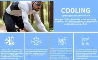 3/6 pares de mangas de brazo de compresión deportiva para hombres y mujeres, hechas de material de nailon transpirable, absorbe la humedad y el sudor, mangas de enfriamiento adecuadas para entrenamientos y actividades al aire libre. - details 4