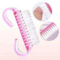 Herramientas de Manicura para Uñas 8pcs Set de Acero Inoxidable Doble Cara Tijeras de Uñas Cepillo de Uñas para Remover Polvo Suave Marca Arte Clavo - details 4