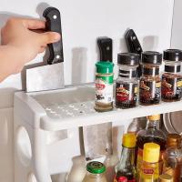 Estantes de cocina versátiles extraíbles y perforados dobles para especias y cuchillos - details 4