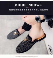 2020 Driver Casual Loafer Zapatos individuales Lino Encaje Casual + Zapatos para hombre - details 8