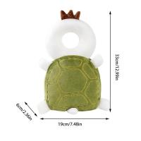 Protector de cabeza de bebé para gatear, mochila de seguridad anticaída, cojín, almohada, reposacabezas para 1 niño y niña - details 3