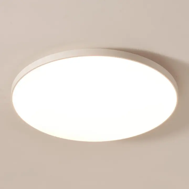 Lámpara de Techo Moderna Goeco 24W Iluminación Interior Impermeable para Sala de Estar Dormitorio Comedor Diseño Nórdico con Lentes LED Acril Material Semi-surtado Montaje - 1