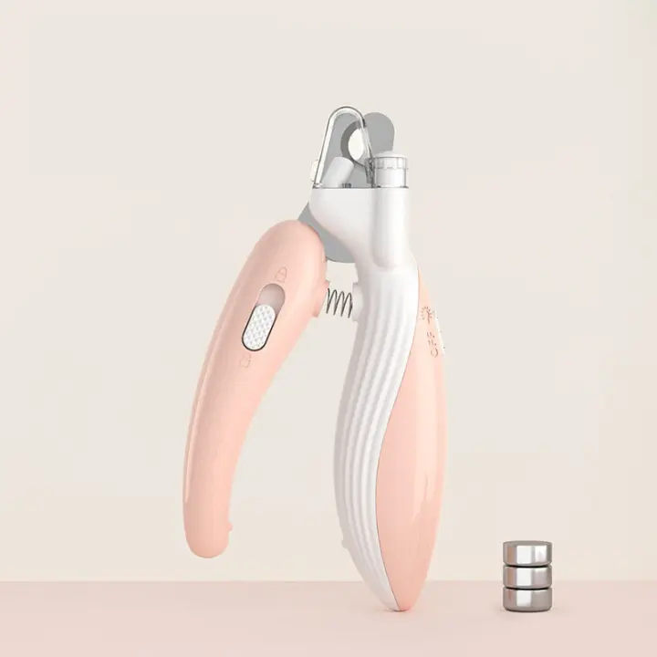 Cortauñas para gatos, herramienta de corte de precisión con forma de ballena, mango ergonómico antideslizante, protector de seguridad, compacto y fácil de limpiar - 1