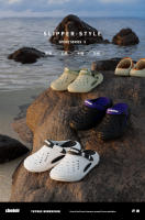 Zapatos de los hombres agujero zapatos de verano de suela gruesa antideslizante desgaste exterior sandalias al aire libre bolsa eva cabeza zapatos de playa vadear zapatillas frías hombres - details 1