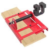 Guía de corte de madera Vertical ligera, herramienta de aserradero portátil de madera de acero inoxidable, accesorio rojo - details 6