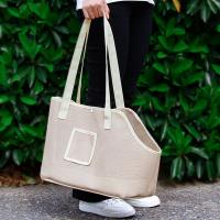 Bolsa de transporte multifuncional de malla para perros, bolso de transporte para mascotas antiescape de gran capacidad, bolsa de viaje plegable y transpirable para mascotas al aire libre - details 7