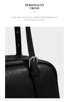 Bolso de bolos retro de gran capacidad para mujer, ambiente premium, casual, versátil, bolso de hombro portátil para viajeros - details 18