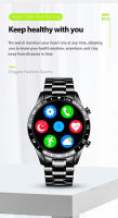 Reloj mujer inteligente exterior deporte Bluetooth llamada sano ritmo cardíaco presión arterial hombre reloj - details 5