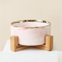 Bol para Mascotas de Cerámica con Soporte de Madera Alimentador y Regador para Perros y Gatos - details 13