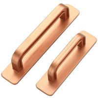 Perillas de moda, manija de puerta, tirador de puerta montado en superficie autoadhesivo, sin perforación, manija de gabinete push-pull, ventana - details 2