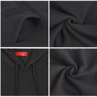 Chándal de 2 piezas para hombre Conjunto de chándal con capucha de color puro Conjunto de ropa activa de moda - details 1