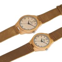 Reloj de bambú y madera Reloj de cuarzo para parejas de moda, vida impermeable - details 4