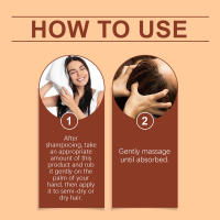 El aceite para el cuidado del cabello HOEGOA Batana reabastece, hidrata, repara el cabello seco y encrespado, proporciona un cuidado del cabello suave y sedoso. - details 3