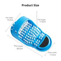 Zapatillas de Ducha de Piedra Pómez Masajeador de Pies de Plástico para Cuidado de Pies - details 2