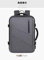 Bolso para Computadora de Negocios de Gran Capacidad Mochila de Cuero Anti-Salpicaduras con Sensación de Alta Gama - details 30