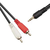 Cable de Audio para teléfonos, divisor de Cable de Audio, adaptador estéreo de música de 3,5mm a 2 RCA macho, adaptador de línea auxiliar de Audio, conector Jack - details 6