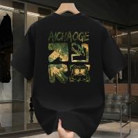 Camiseta de Algodón Puro 100% Camiseta de Verano para Hombres con Manga Corta y Cuello Redondo - details 5